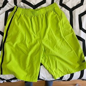 New Balance Fluorescent Green Board Shorts